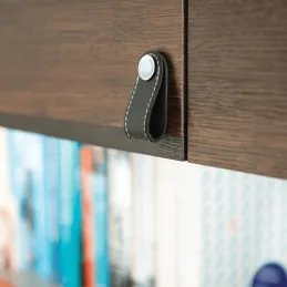 Pomello CASE / Pelle nera