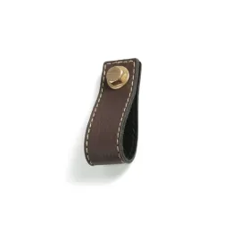 Pomello SAMSONITE / Pelle marrone