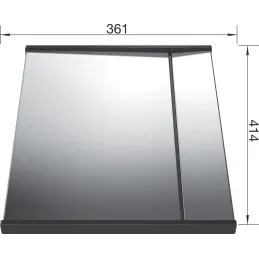 Scolapiatti in acciaio inox Blanco
