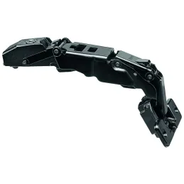 Cerniera a scodellino 155° CLIP a zero sovrapposizione con ammortizzatore / Onyx