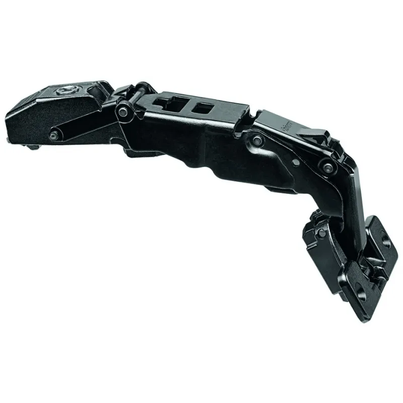 Cerniera a scodellino 155° CLIP a zero sovrapposizione con ammortizzatore / Onyx