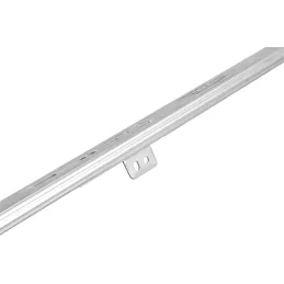 Guida per cassetti con cuscinetti e chiusura ammortizzata EXLUSIVA 45 mm con supporto / Nichel