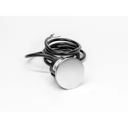 Coperchio per presa da incasso BACHMANN PIX 1x230V / acciaio inox