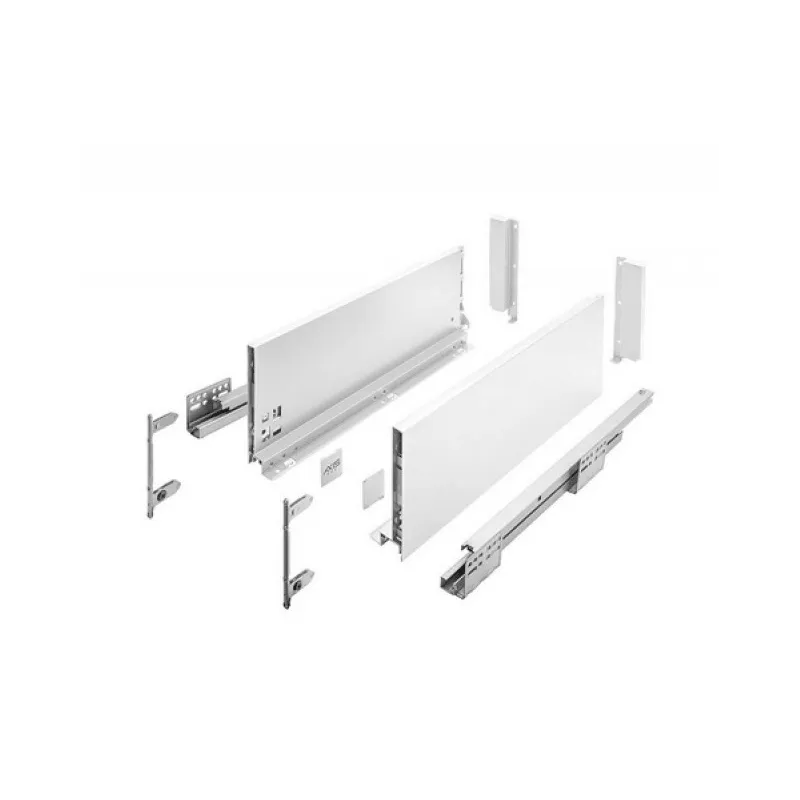 Cassetto con sponda laterale AXIS PRO Alto 168 mm / Bianco