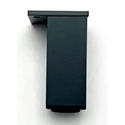 Piedino per mobile QUAD / Nero opaco
