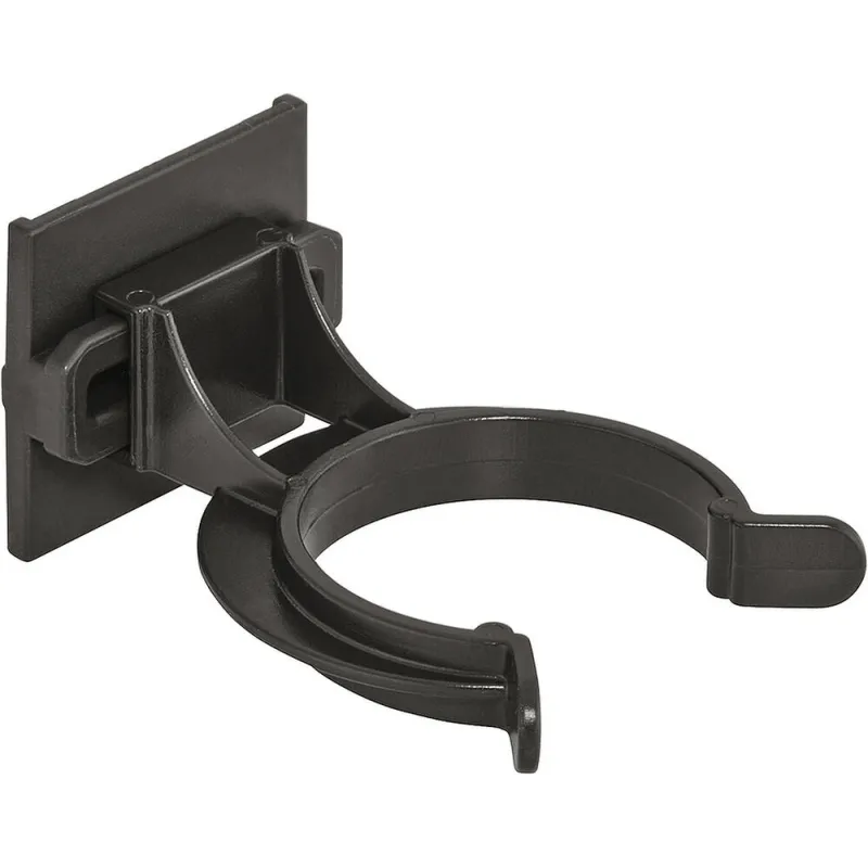 Supporto per zoccolo in plastica per piedino AXILO / Nero