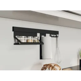 Set di mensole sospese EXCLUSIVE 600 mm / Nero opaco