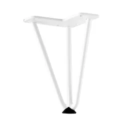 Gamba per mobili HAIRPIN MINI / Bianca
