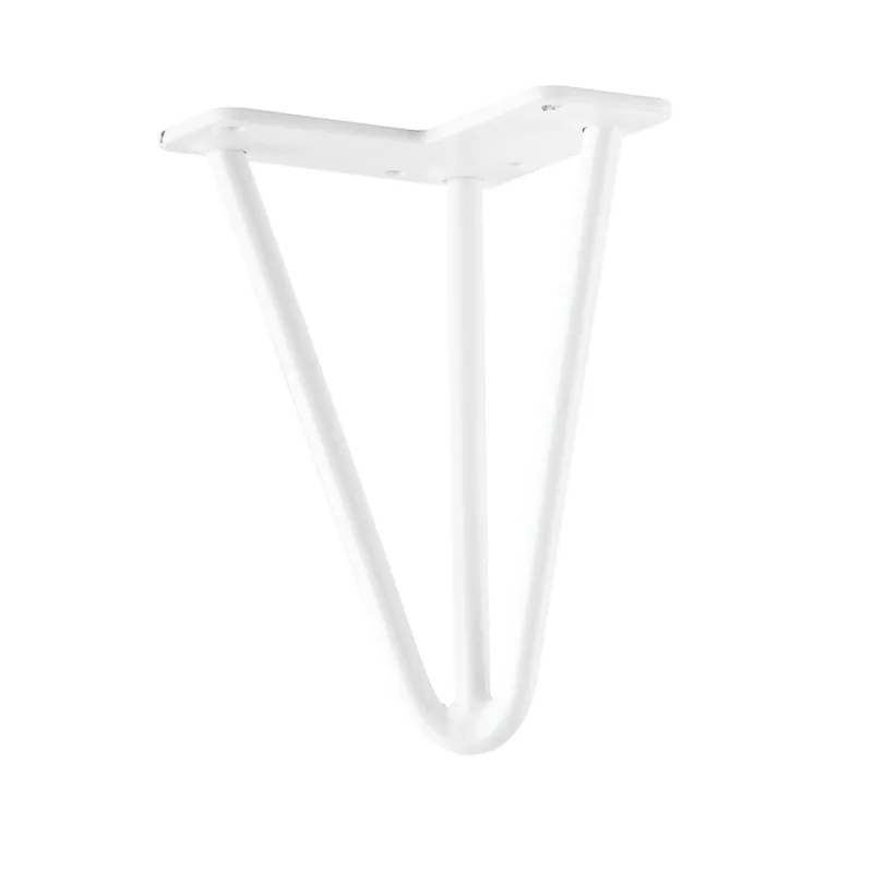 Gamba per mobili HAIRPIN MINI / Bianca