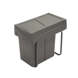 Pattumiera estraibile con vaschetta U30 20L / Grigio