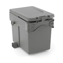 Cestino per rifiuti da anta UNION SINGLE 15 L / Grigio