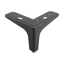 Piedino per mobili SANDER / Nero opaco