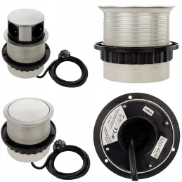 Presa elettrica estraibile TETRABOX FRENCH 4x 230V / Alluminio