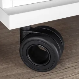 Set di rotelle HOLANDE 65 / Nero