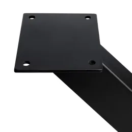 Gambe da tavolo X-CROSS / Nero opaco