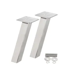 Staffa angolare parallela 200x40 / Acciaio inox - coppia