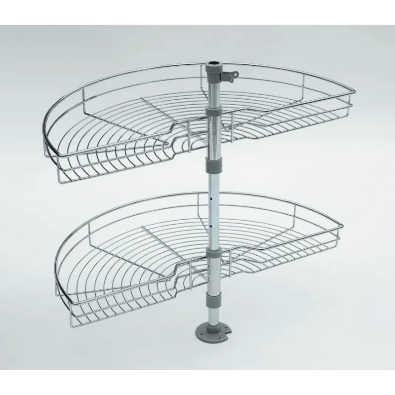 Carosello CLASSIC 180° / 800 mm / Cromo lucido