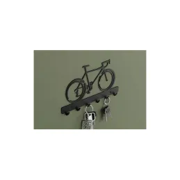 Appendiabiti da parete BIKE / Nero opaco