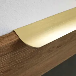 Maniglia per bordo anta AVANTI / Ottone spazzolato