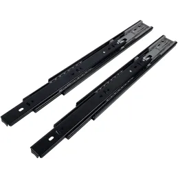 Guida a sfere con chiusura ammortizzata 45 mm / Nichel nero