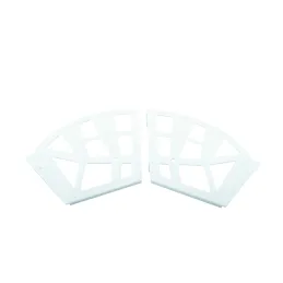 Sistema basculante per scarpe a tre file / Bianco – coppia