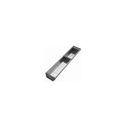 Portaposate semplice per cassetto da cucina / Acciaio inox