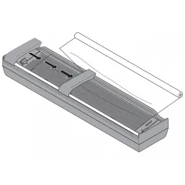 Taglierina per pellicola ORGA LINE / Grigio scuro