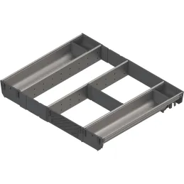 Organizzazione interna del cassetto ORGA LINE / Inox - set