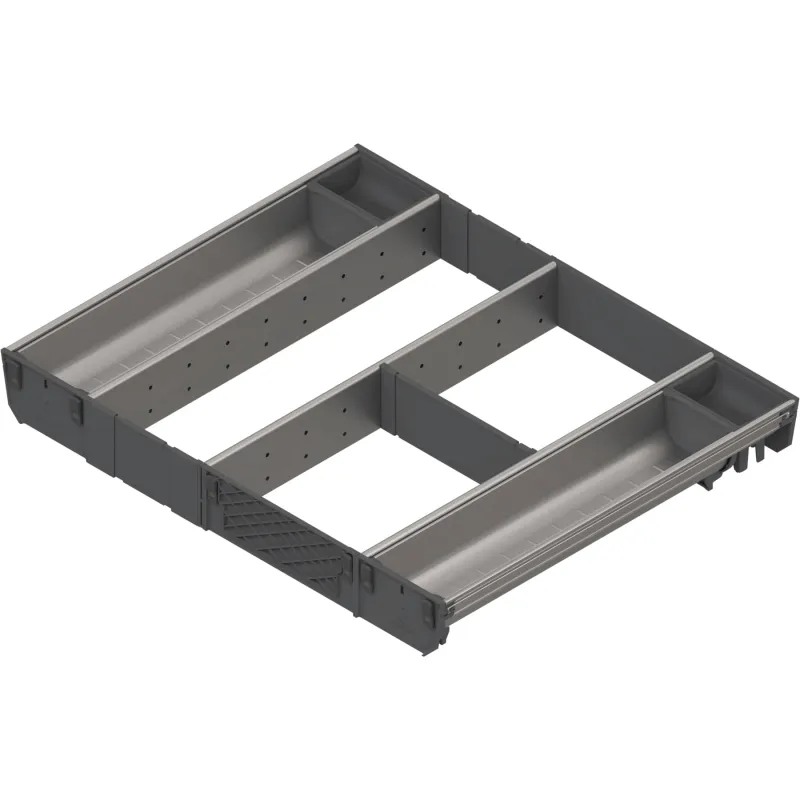 Organizzazione interna del cassetto ORGA LINE / Inox - set