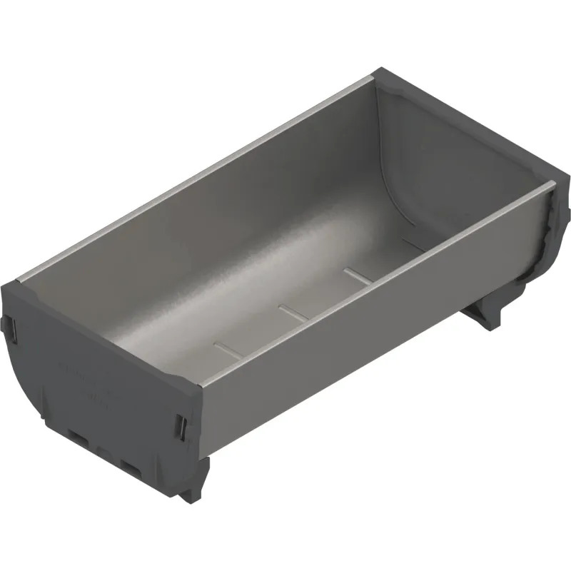 Ciotola in acciaio inox 88 x 176 per il sistema ORGA LINE / Acciaio inox