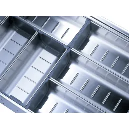 Ciotola in acciaio inox 88 x 176 per il sistema ORGA LINE / Acciaio inox