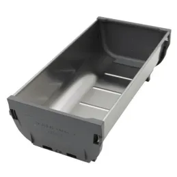 Ciotola in acciaio inox 88 x 176 per il sistema ORGA LINE / Acciaio inox