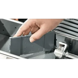 Divisorio trasversale da 88 mm per il sistema ORGA LINE / Grigio