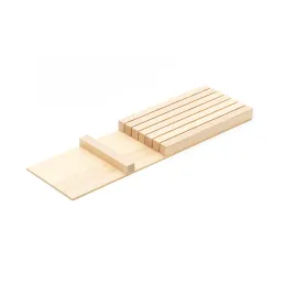 Portacoltelli da cassetto LiniQ / Rovere chiaro