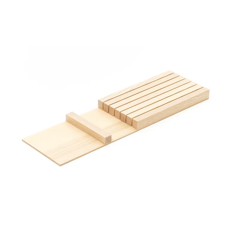 Portacoltelli da cassetto LiniQ / Rovere chiaro