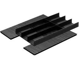 Portaposate per cassetto LiniQ 400–450 mm / Frassino nero