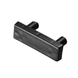 Pattini antiurto con perni / Neri - 10 pz