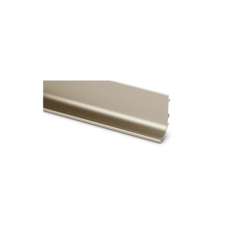 Profilo maniglia per ante SECRET - L / Acciaio inox