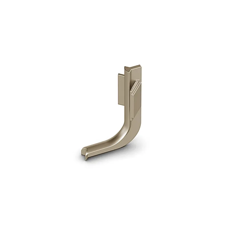 Connettore angolare interno a 90° per profilo SECRET L - Acciaio inox