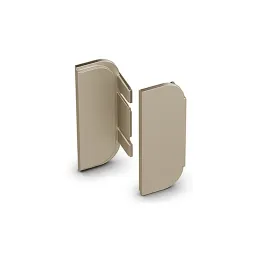 Set di terminali per profilo SECRET C – acciaio inox