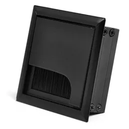 Passacavi MERIDA 80 x 80 mm / Nero