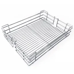 Supporto per alimenti KOMFORT 1270 - 1570 mm con ammortizzatore / Cromo