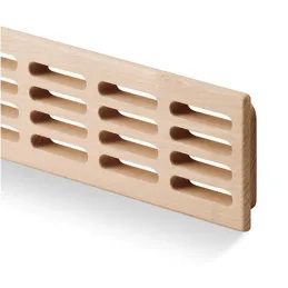 Griglia di ventilazione in legno ALFA / Frassino