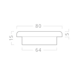 Griglia di ventilazione in legno BETA / Abete