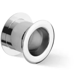 Ventilatore metallico per porta 40 mm / Cromo lucido