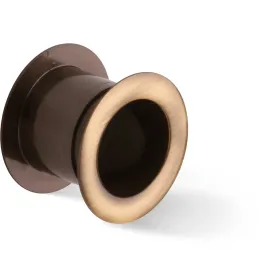 Ventilatore metallico per porta 40 mm / Bronzo