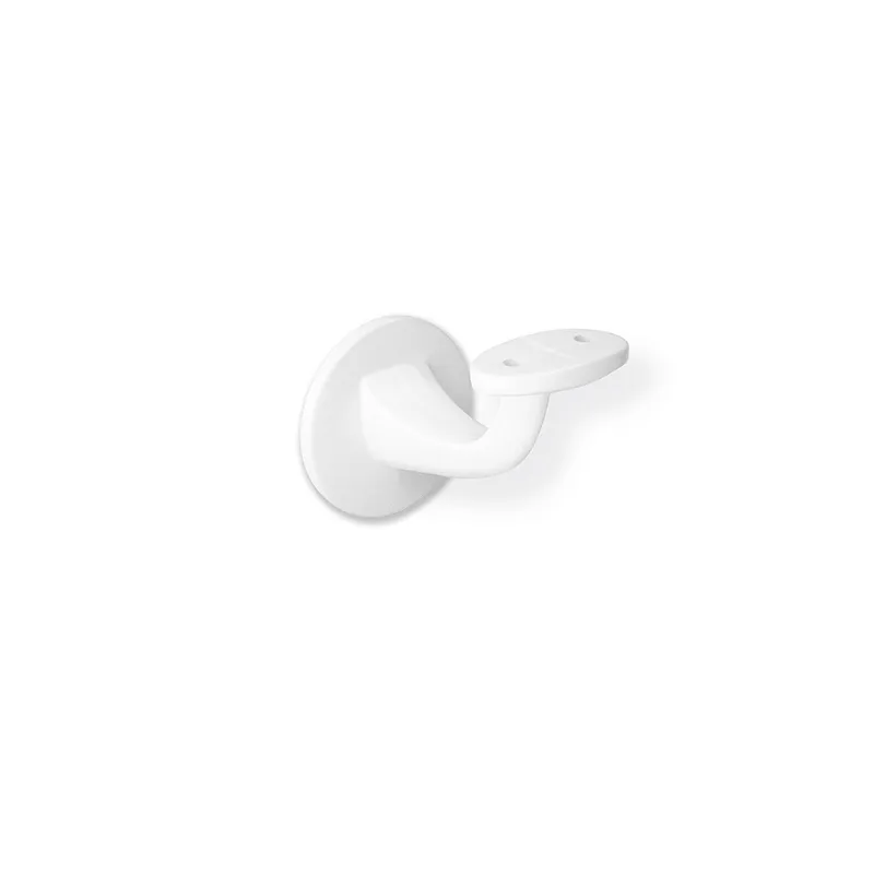 Supporto per corrimano da ringhiera verniciato / Bianco