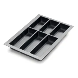 Portaposate SOFT con superficie antiscivolo / Nero