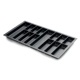 Portaposate SOFT con superficie antiscivolo / Nero