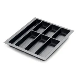 Portaposate SOFT con superficie antiscivolo / Nero